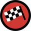 Rally timing finish control icon