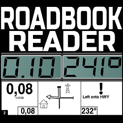Rally Roadbook Reader mobile app icon